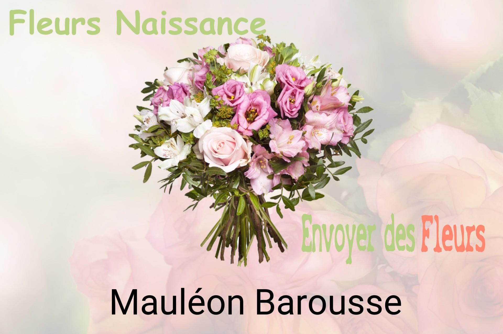Bouquet de fleurs de naissance livré à Mauléon-Barousse