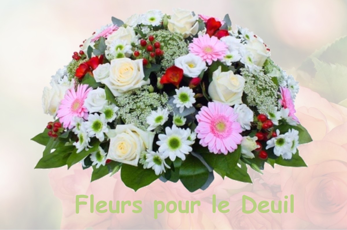 fleurs deuil MAULEON-BAROUSSE